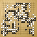 Board position at the end of game EYGC 2013 - Round 2 - Game 1: Valerii Krushelnytskyi vs Kim Shakhov