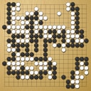 Board position at the end of game EYGC 2013 - Round 6 - Game 1: Valerii Krushelnytskyi vs Andzhej Khafizov