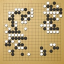 Board position at the end of game EYGC 2021 - Round 5 - Game 12: Bohuslav Onyshchuk vs Margarita Ponomareva