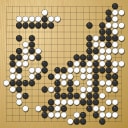 Board position at the end of game EYGC 2021 - Round 5 - Game 12: Ondrej Kralik vs Karlo Vlahovic
