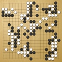 Board position at the end of game EYGC 2021 - Round 1 - Game 7: Rakhmat Demenshin vs Ljubov Rudova
