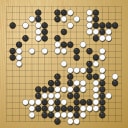 Board position at the end of game EYGC 2021 - Round 2 - Game 3: Elian Ioan Grigoriu vs Guillaume Ougier