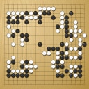 Board position at the end of game EYGC 2021 - Round 3 - Game 4: Roman Gerloff vs Vasilij Jakovlev-Chernyshev