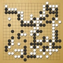 Board position at the end of game EYGC 2021 - Round 5 - Game 6: Denis Dobranis vs Anton Krajnov
