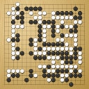 Board position at the end of game EYGC 2021 - Round 5 - Game 3: Elian Ioan Grigoriu vs Savva Mezin