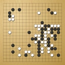 Board position at the end of game EYGC 2024 - Round 6 - Game 1: Benoit Robichon vs Antonia Stanciu