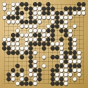 Board position at the end of game EYGC 2025 - Round 6 - Game 1: Bende Barcza vs Lilly Hu