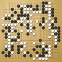 Board position at the end of game EYGC 2025 - Round 2 - Game 3: Jan Komin vs Stjepan Medak