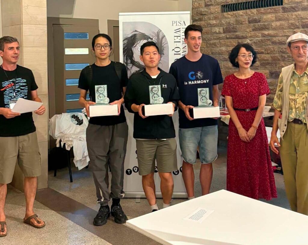 Shin Youngsoo 7d wins the Pisa International Weiqi Cup!