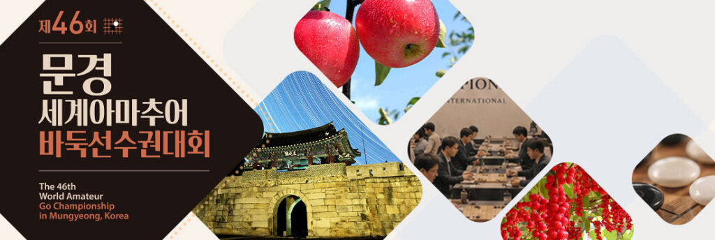 The 46th World Amateur Go Championship starts tomorrow in Mungyeong, Korea!